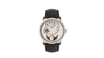 Decalogue rega (steel, white dial, front view)